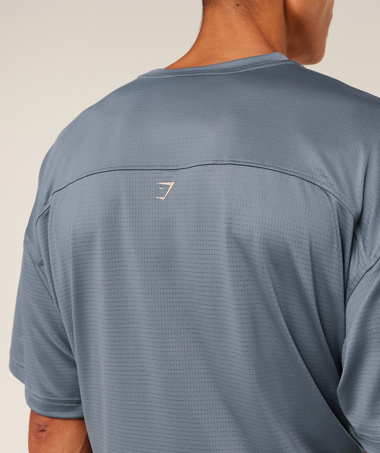 Playera Tactical Oversized - Azul