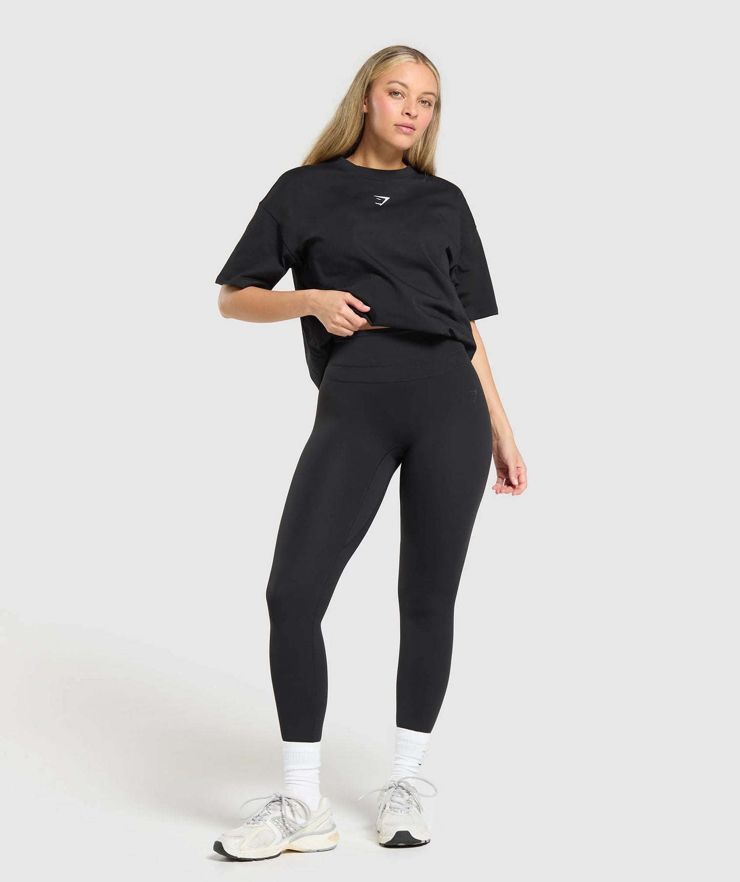 Blusa Gráfica Trace - Negra