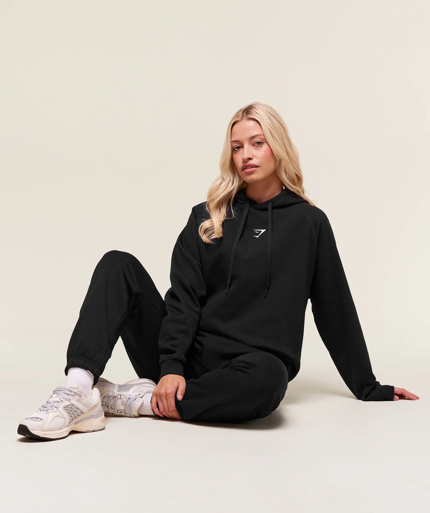 Hoodie Fleece - Negro