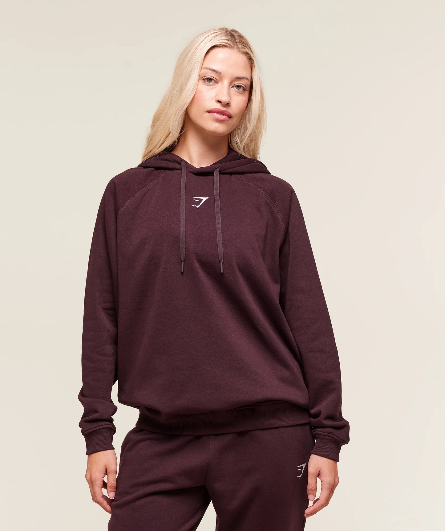 Hoodie Fleece - Vino