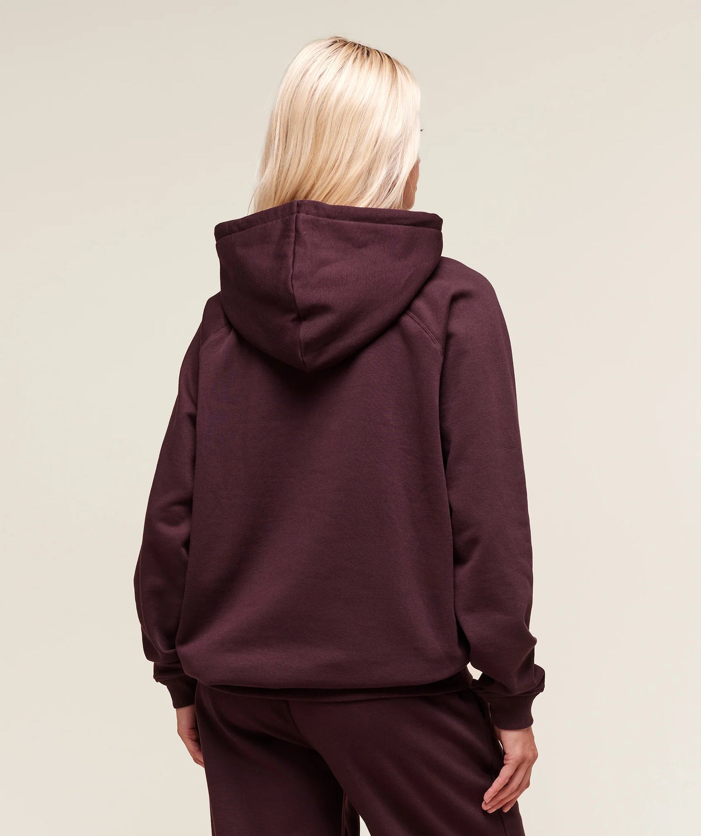 Hoodie Fleece - Vino