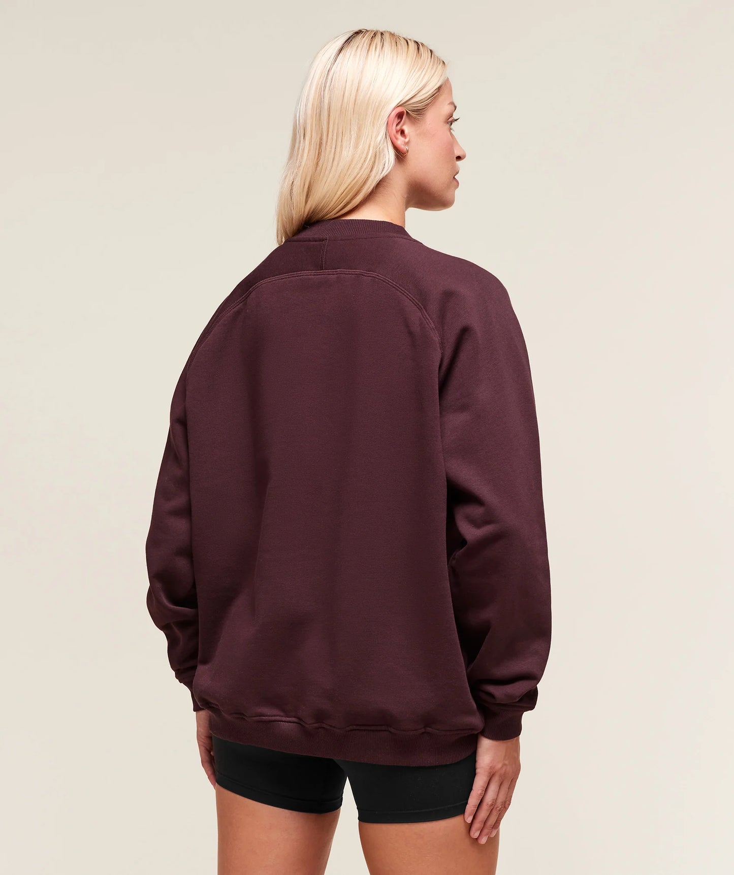 Suéter Fleece - Vino