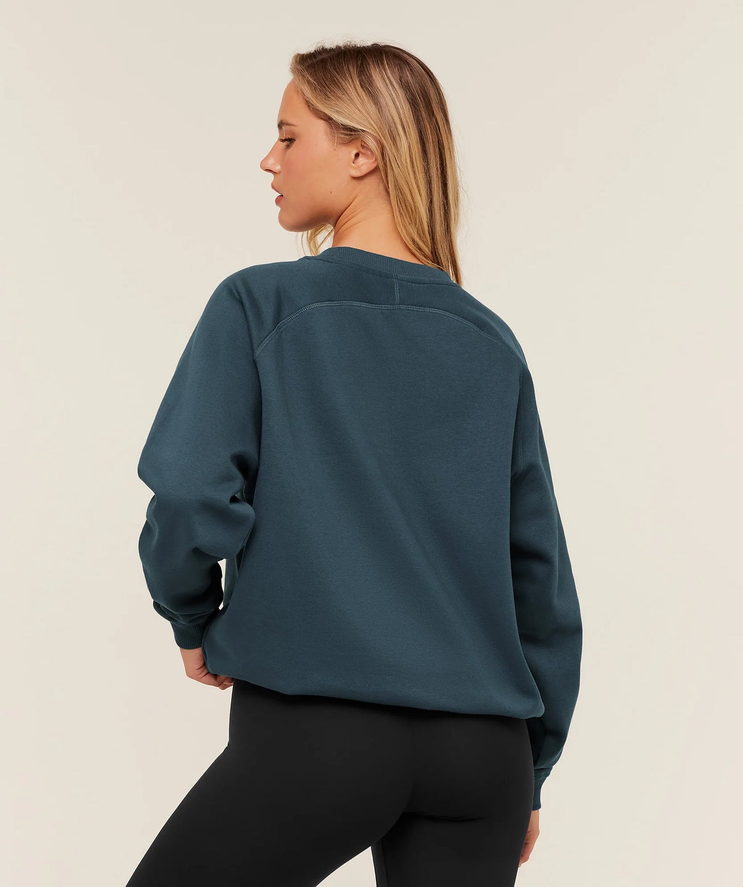 Suéter Fleece - Azul