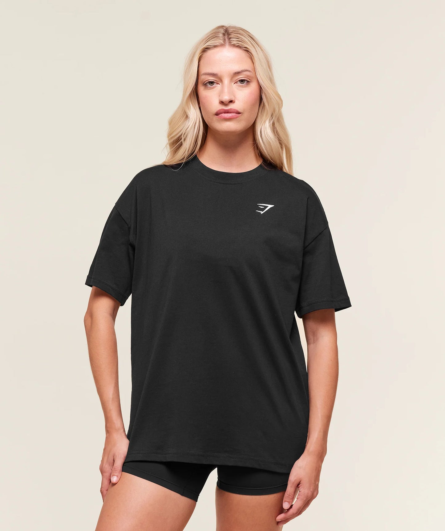 Blusa Entrenamiento Bordada - Negra