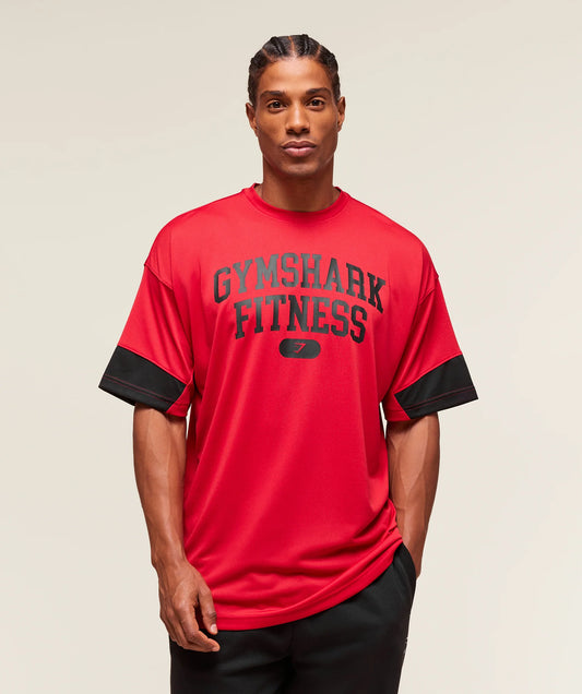 Playera Varsity - Roja