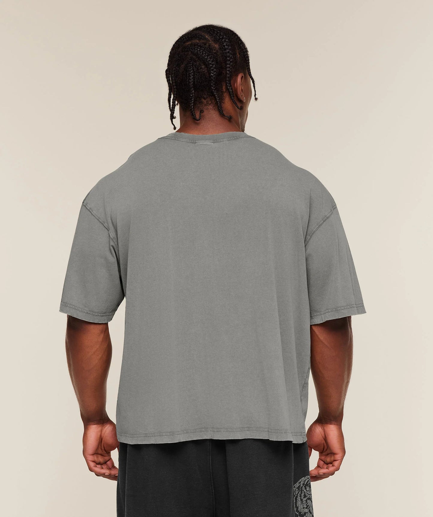 Playera Legacy Oversized - Gris