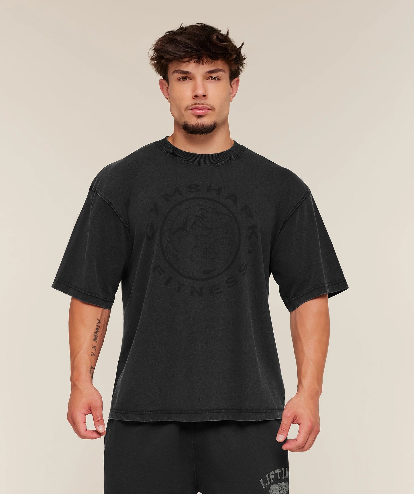 Playera Legacy Oversized - Negra