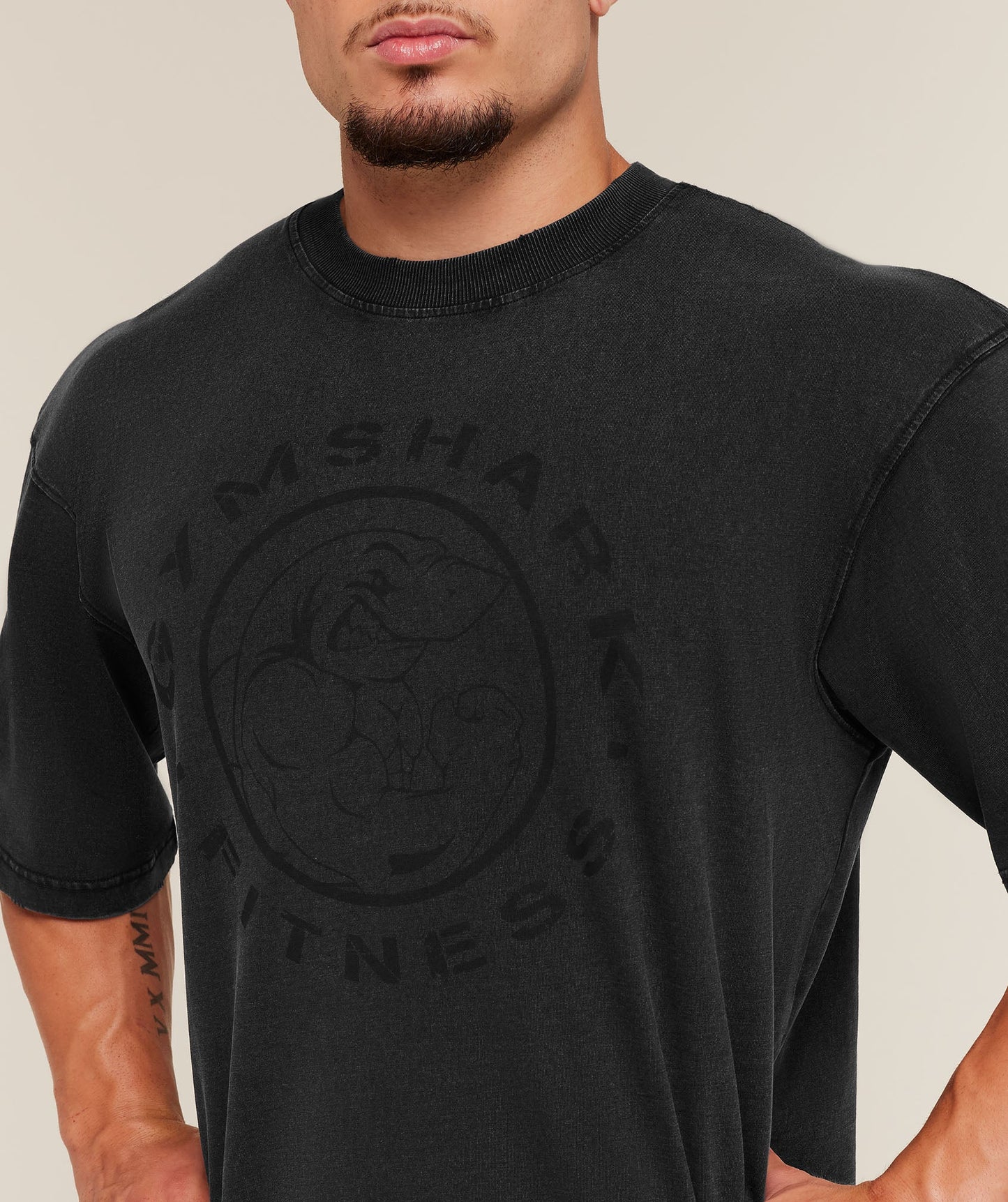 Playera Legacy Oversized - Negra