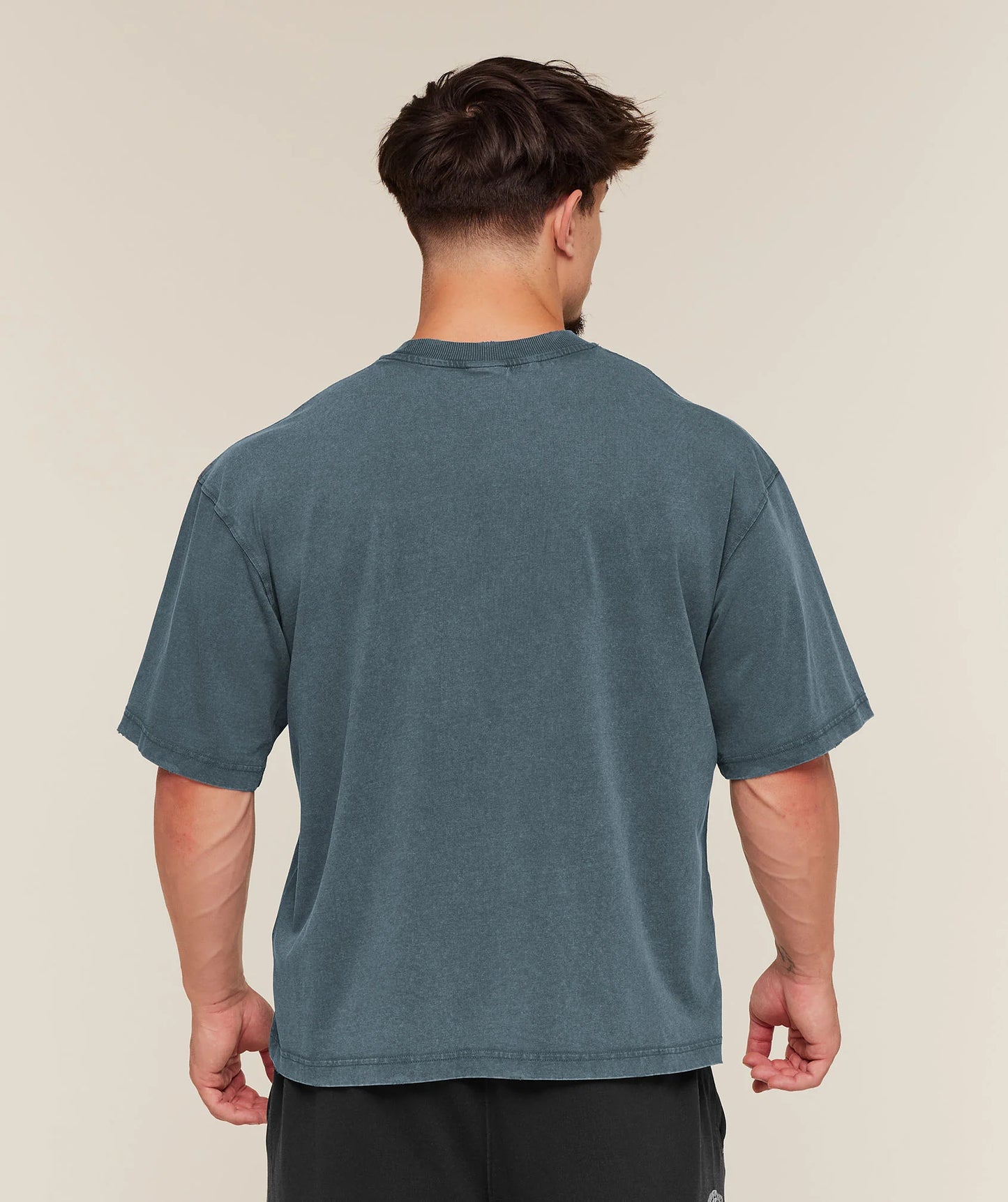 Playera Legacy Oversized - Azul