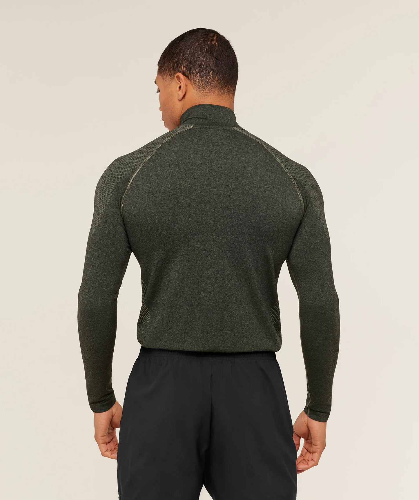 Hoodie Vital 1/4 Zip - Verde